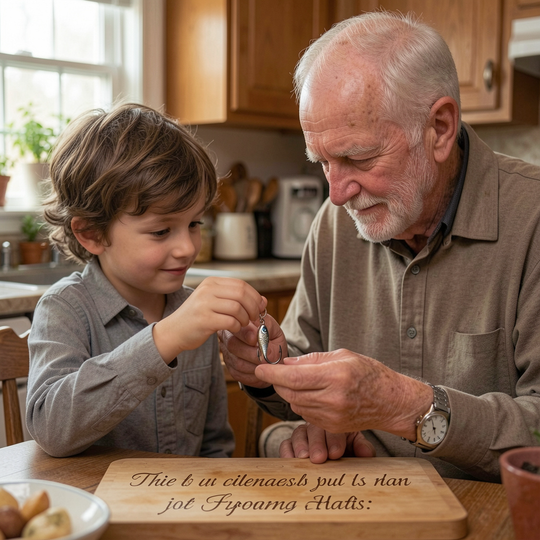 Gift from Grandfather to Grandson: A Fishing Rod Legacy