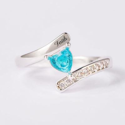 "You can do anything if you put your mind to it, my daughter. All you have to do is have faith."Ring
