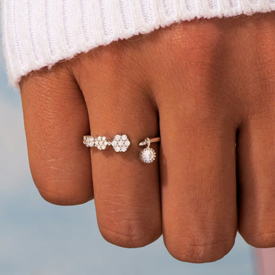 "Intelligence is not by the questions you answer but by the questions you ask" Adjustable Ring