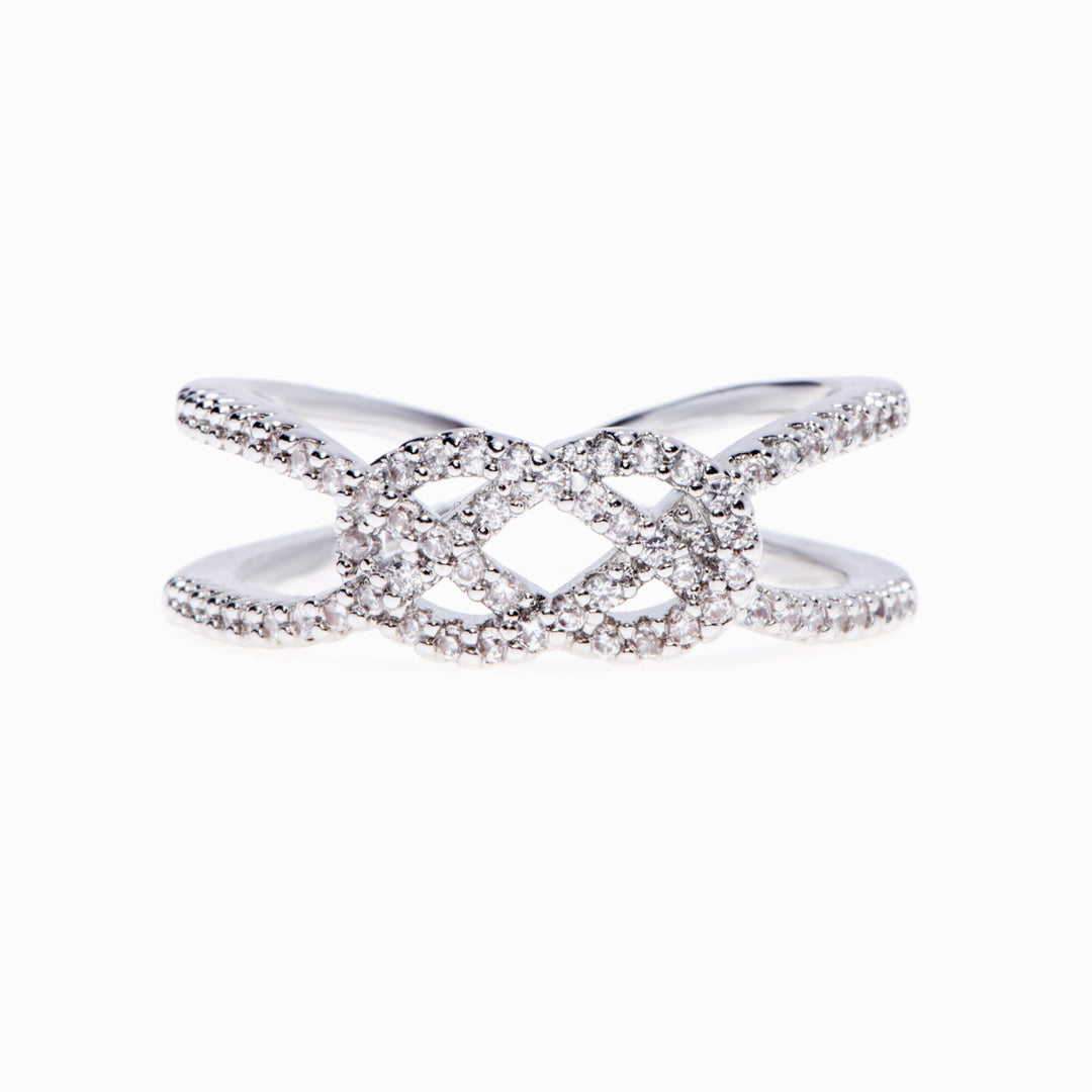 To My Daughter "A link that can never be undone" Knot Ring