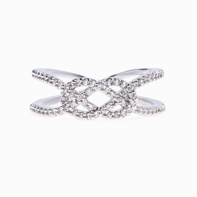 To My Daughter "A link that can never be undone" Knot Ring