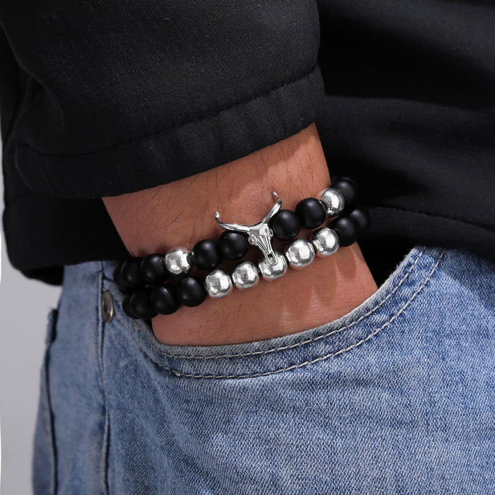 To My Son "You are a warrior" Beads Bracelet