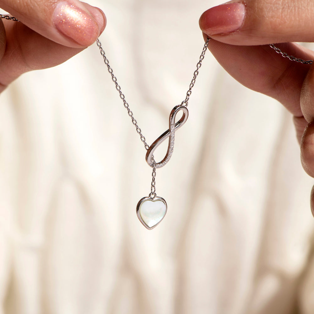 To My Granddaughter “The love between a grandmother and a granddaughter is infinite.” Infinite Necklace