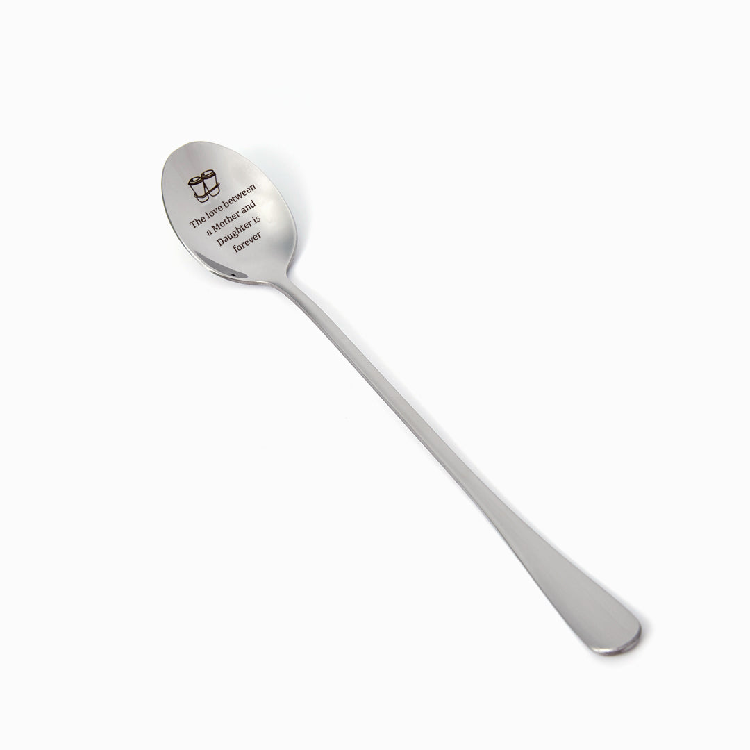 To My Daughter "I think and love you every single day" Engraved Spoon