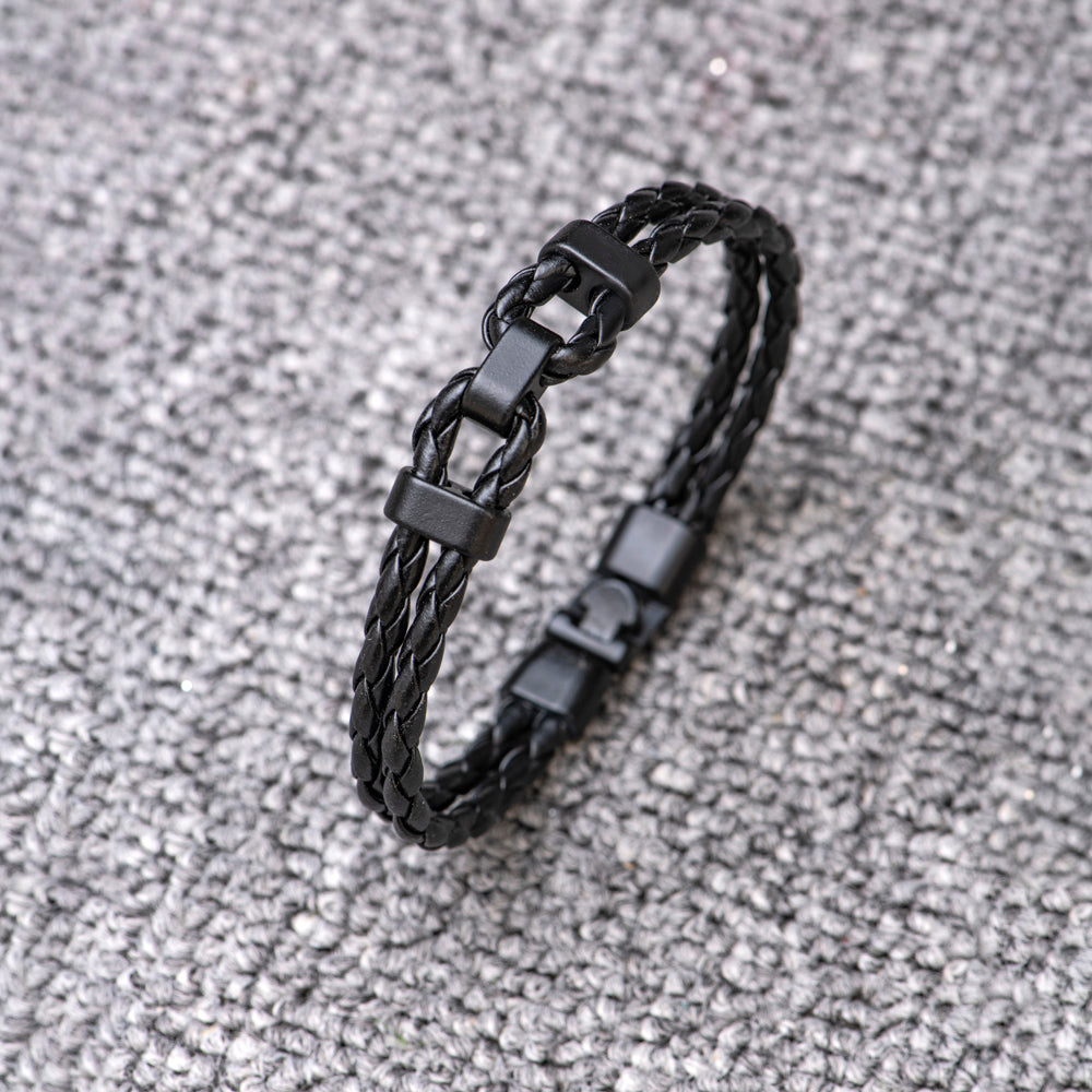 To My Grandson "A BOND THAT CAN'T BE BROKEN" Link Bracelet