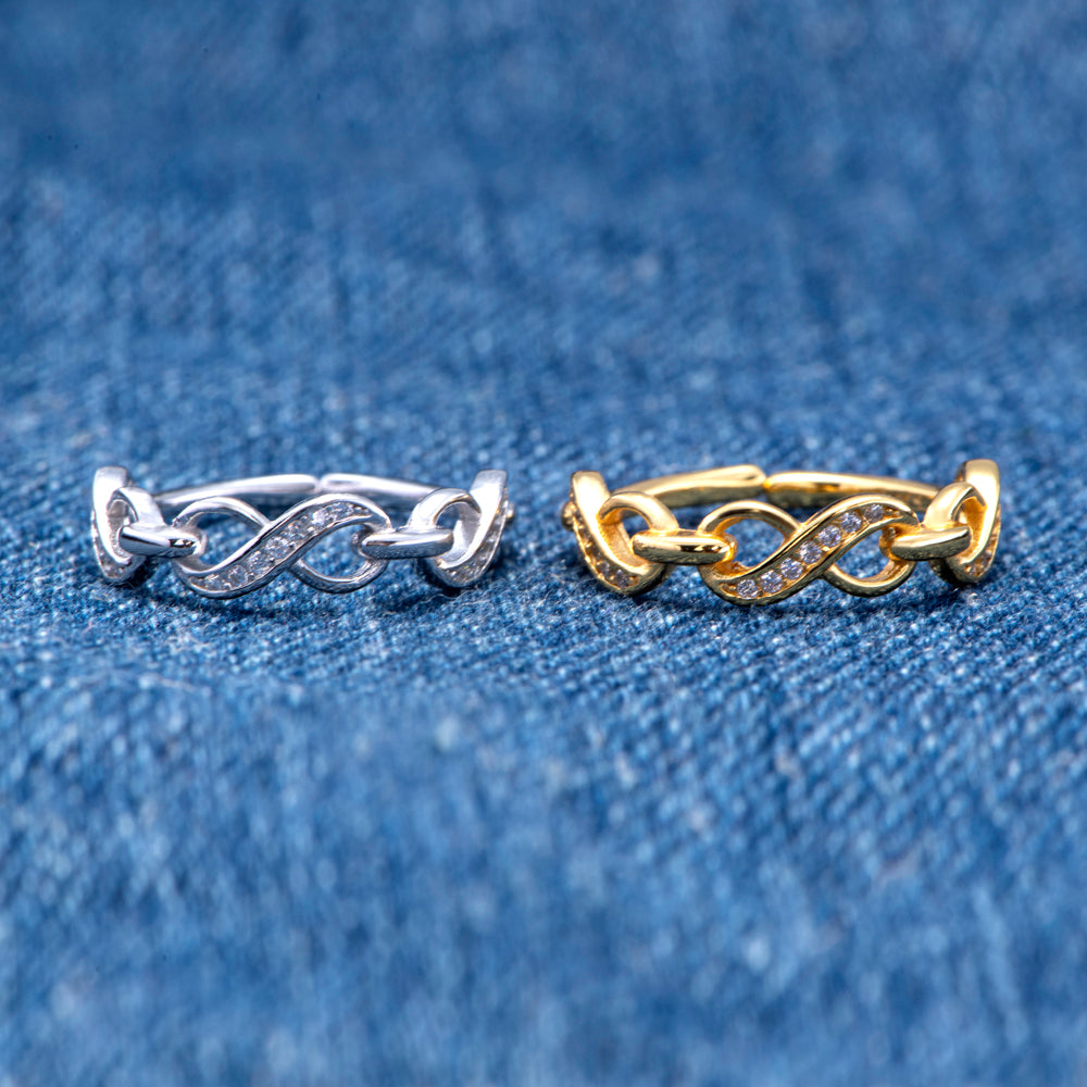 To My Granddaughter "The bond between a grandmother and a granddaughter can never break." Infinite Ring