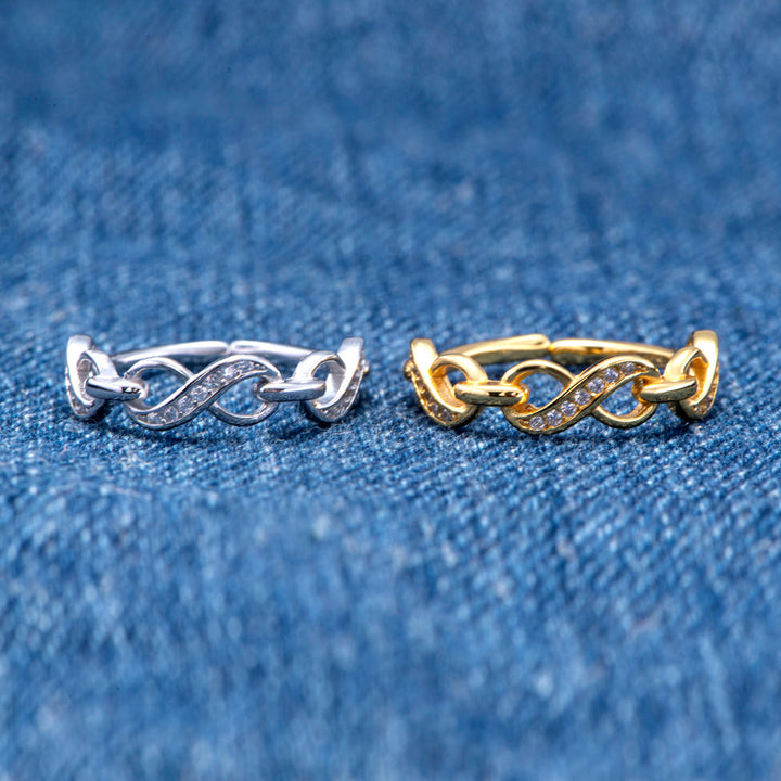 To My Granddaughter "The bond between a grandmother and a granddaughter can never break." Infinite Ring