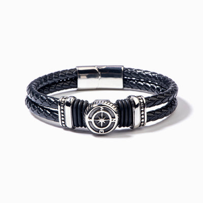 "Believe" Compass Bracelet