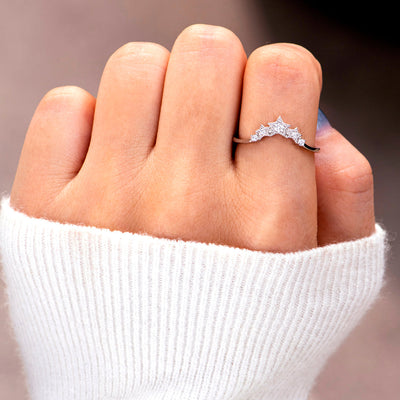 To My Daughter "You are a queen ordained by the stars" Crown Ring