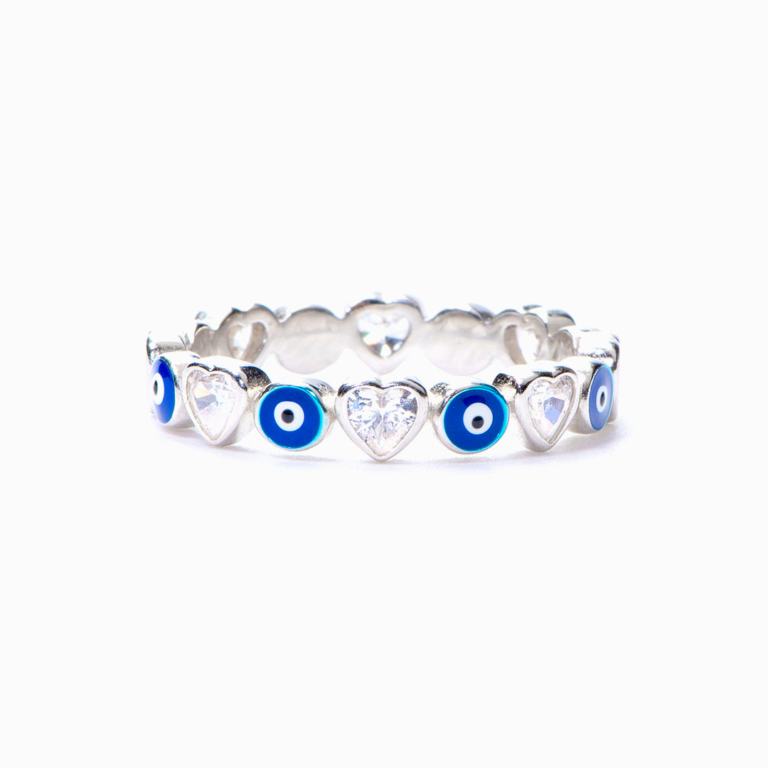 "Protect You" Evil Eye Ring