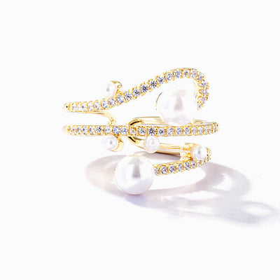 "The world is a beautiful place because you are in it" Diamond Ring