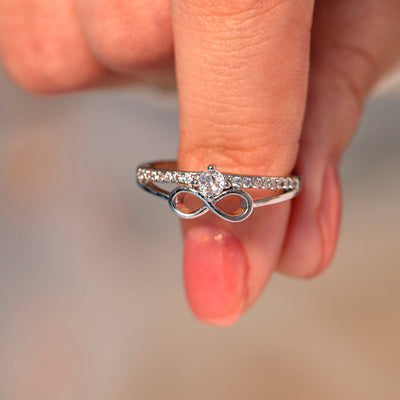 To My Wife "I will love you until infinity runs out." Ring