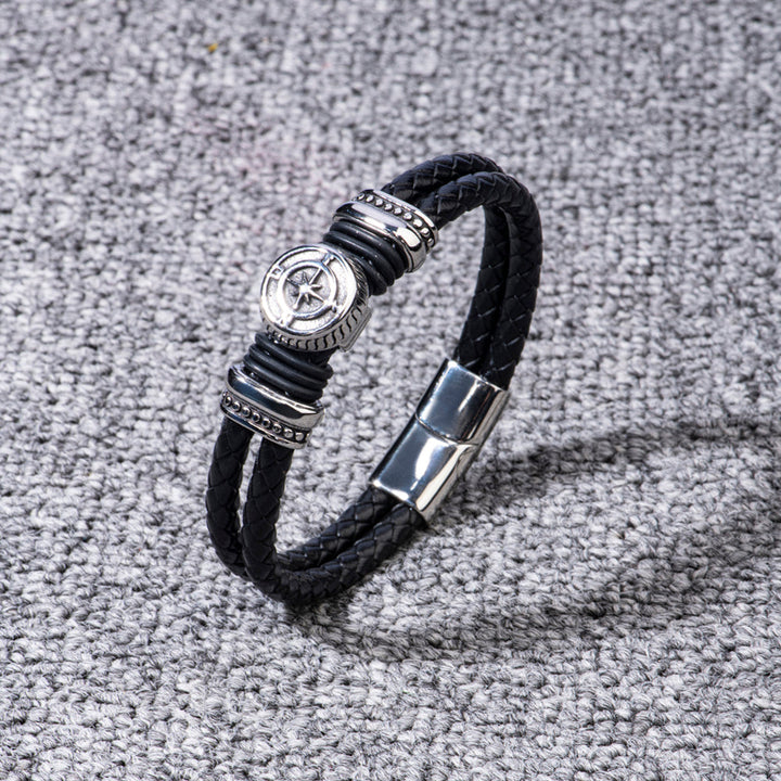 To My Son "FOREVER & ALWAYS" Compass Bracelet