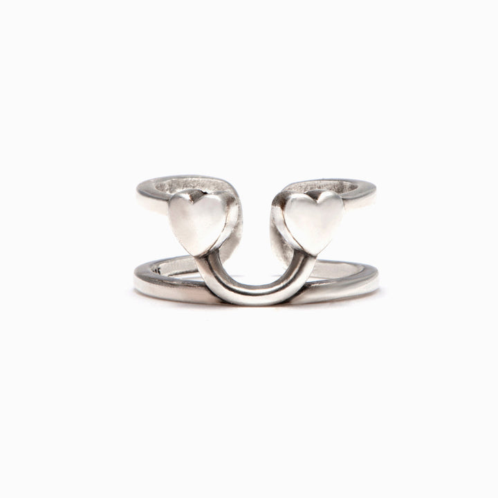 To My Hardcore Girl Gang "Laugh & Smile" Happiness Ring