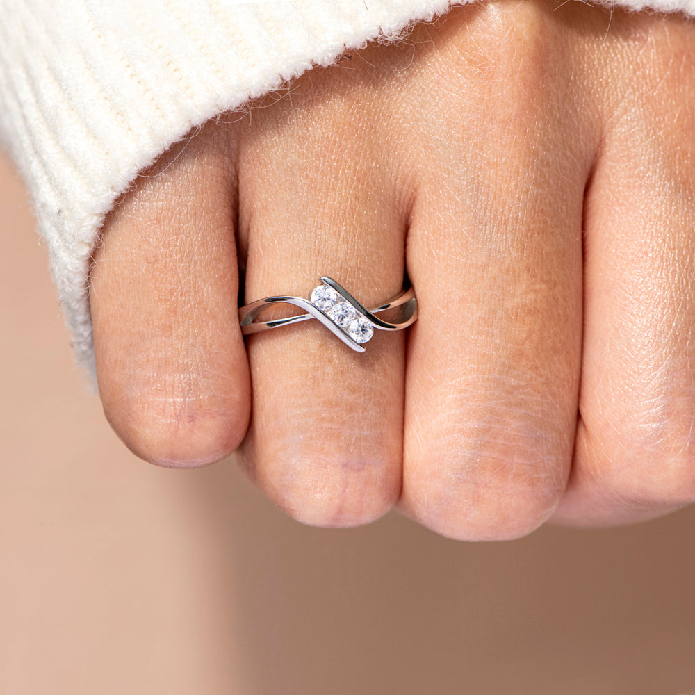 To My Granddaughter "Love, Prayer, Forgiveness." Ring