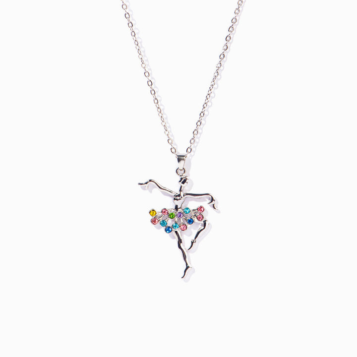 To My Granddaughter "Dance in the rain" Necklace