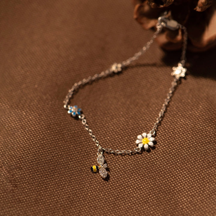 To My Granddaughter "One daisy destination to another" Bee & Daisy Bracelet