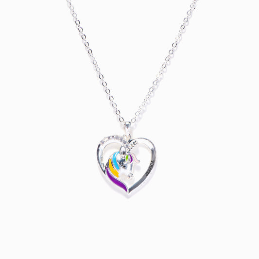 "The strength of my love for you" Unicorn Necklace