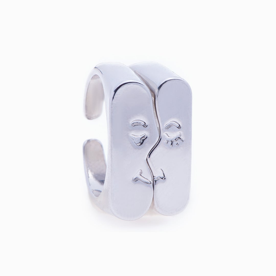 To My Wife "I can never imagine a perfect soul mate besides you and I mean it." Set of Adjustable Rings