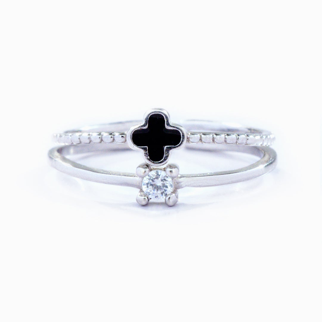 To My Daughter "Put prayers first above every other thing" S925 Sterling Silver Adjustable Ring