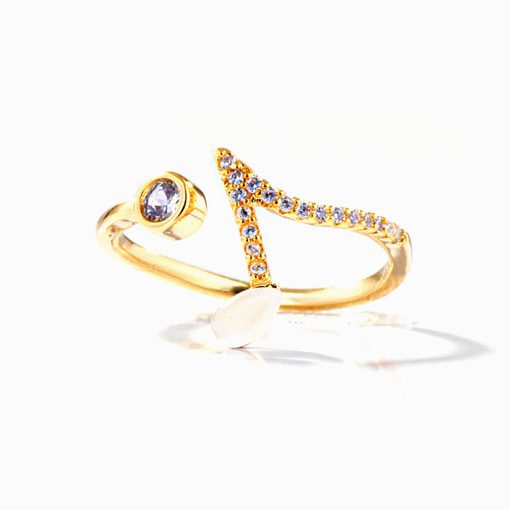 To My Daughter "Dance in the rain" Melody Ring