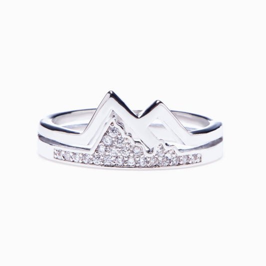 "I will be there for you through them all." S925 Sterling Silver Ring