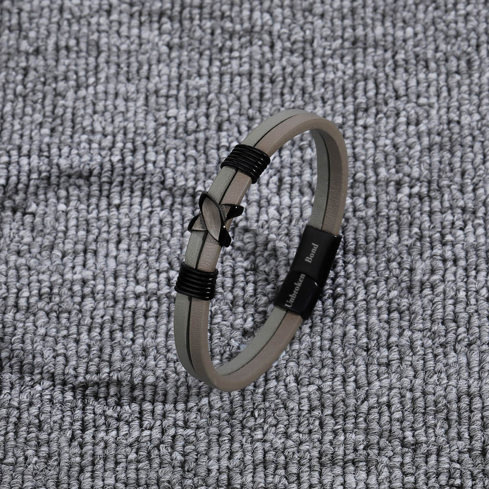 To My Son "A BOND THAT CAN'T BE BROKEN" Bond Bracelet