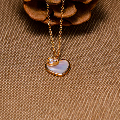 To My Granddaughter "Always in my heart" Double Heart Necklace