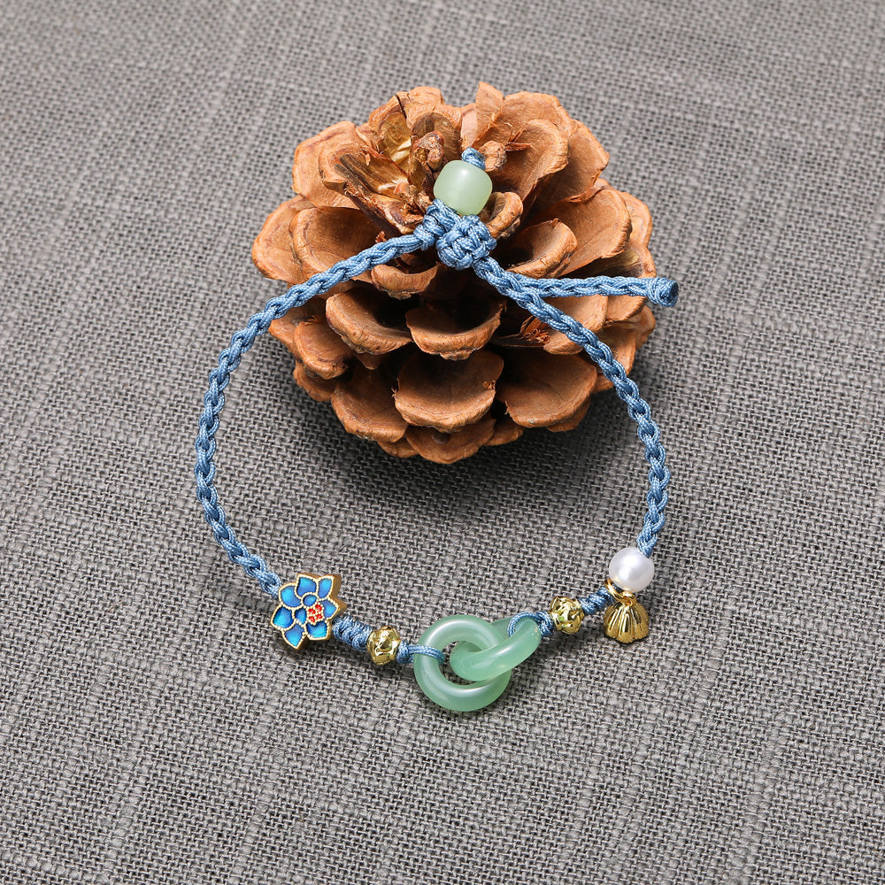 To My Dearest Granddaughter "NO MUD, NO LOTUS" Bracelet