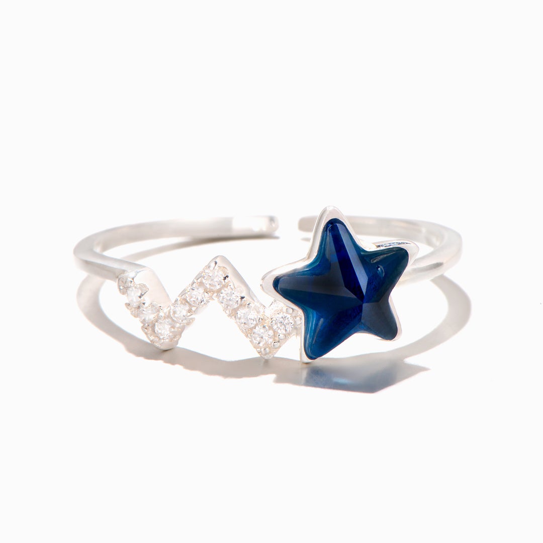 "Rise to the occasion of your life" Sterling Silver Adjustable Ring