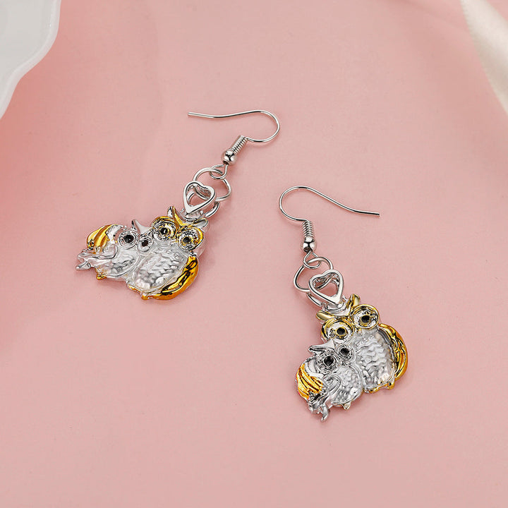 To My Granddaughter "Forever Love" Awl Earrings.