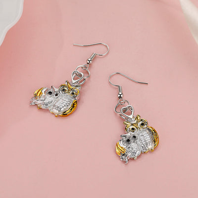 To My Granddaughter "Forever Love" Awl Earrings.