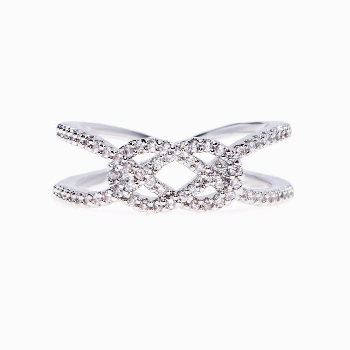 To My Daughter "Seek the wisdom that will untie your knot" Knot Ring