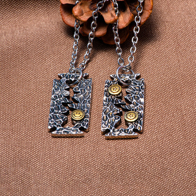 "Your value doesn't decrease based on someone's inability to see your worth." Razor-Blade Necklace