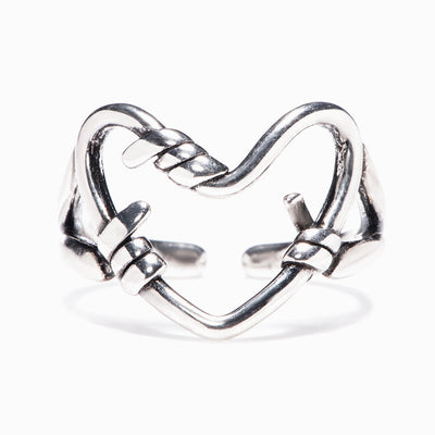 To My Mother "Your arms were always there when I needed a hug" Holding Heart Ring