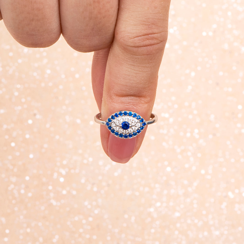 "Protect You" Evil Eye Ring