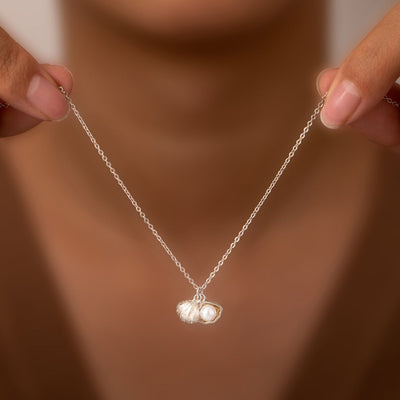 To My Daughter, "You have a pearl hidden within you." Necklace