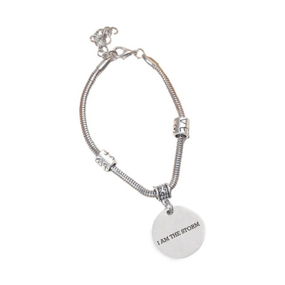 To My my Granddaughter "I AM THE STORM " Bracelet
