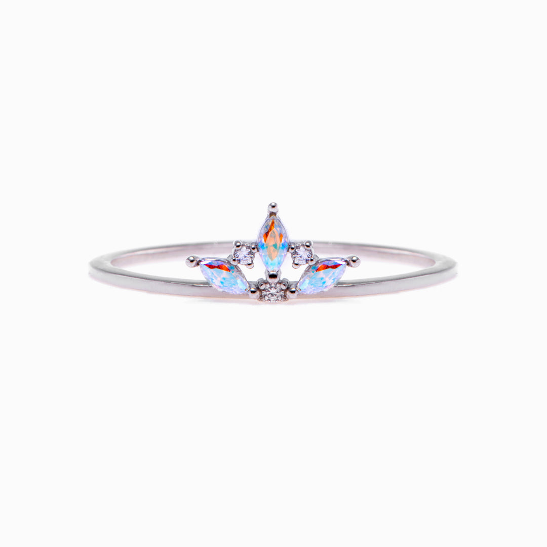To My Granddaughter "Straighten your Crown" Crown Ring