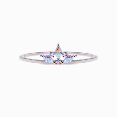To My Granddaughter "Straighten your Crown" Crown Ring
