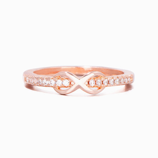 "Mother & Daughter Linked Together Love Forever" Infinite Love Ring