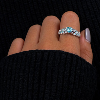 "Your heart is built from a substance that makes it's stronger. It has the muscle to pump your blood to the right places. Your heart is stronger more than you know." Ring