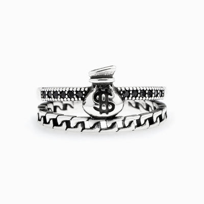 To My Granddaughter "You are blessed" Adjustable Moneybag Ring