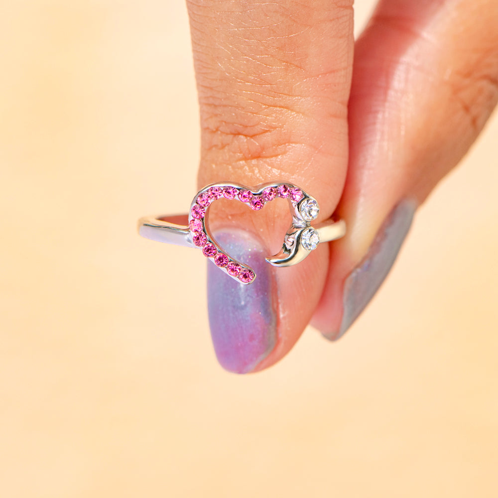 "And so she goes on" Comma Ring