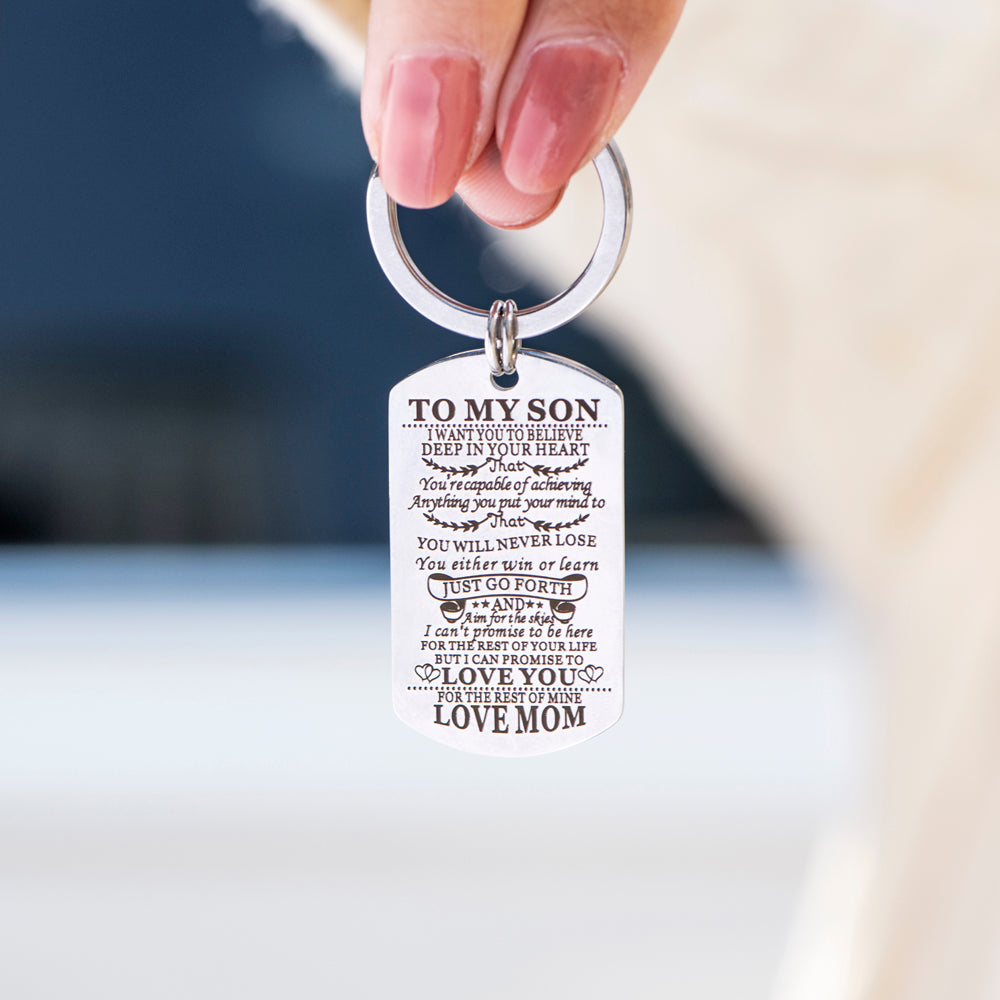 To My Son "Forever Love" Key Ring