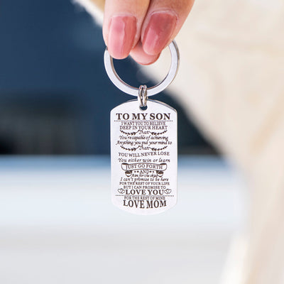 To My Son "Forever Love" Key Ring