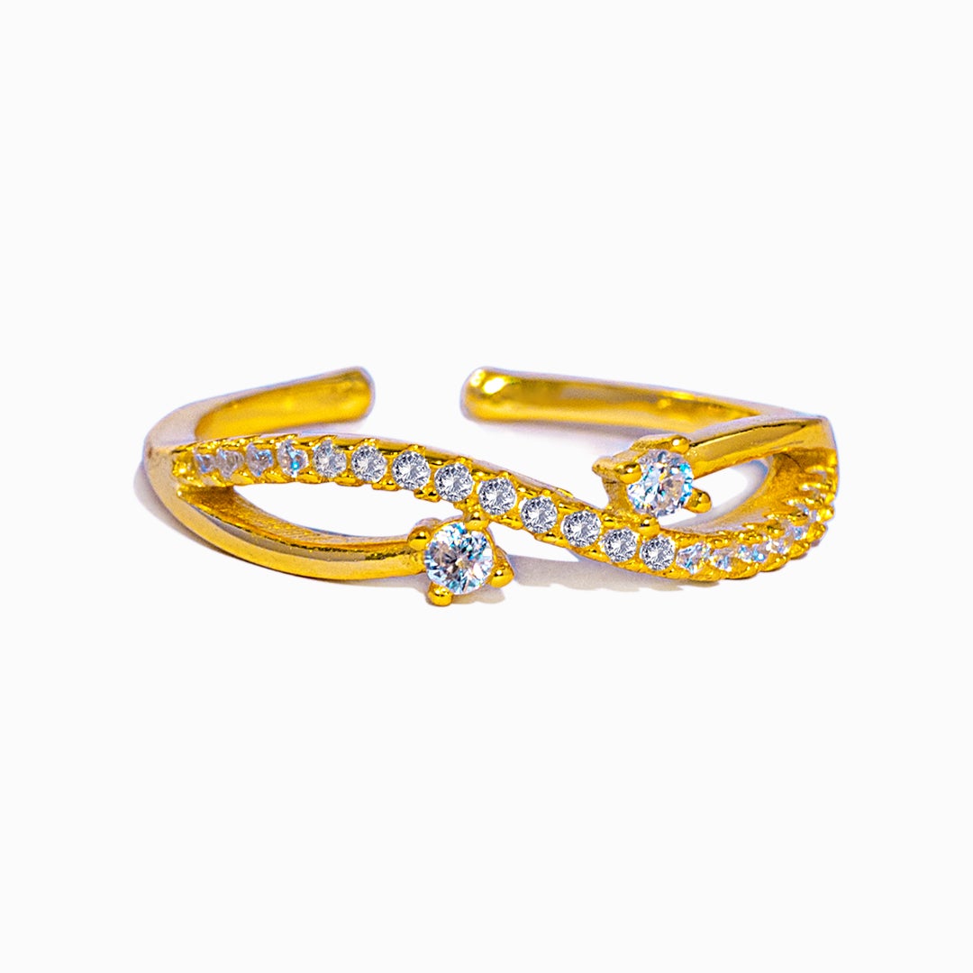 To My Best Friend "We take a little of each other everywhere" Adjustable Ring