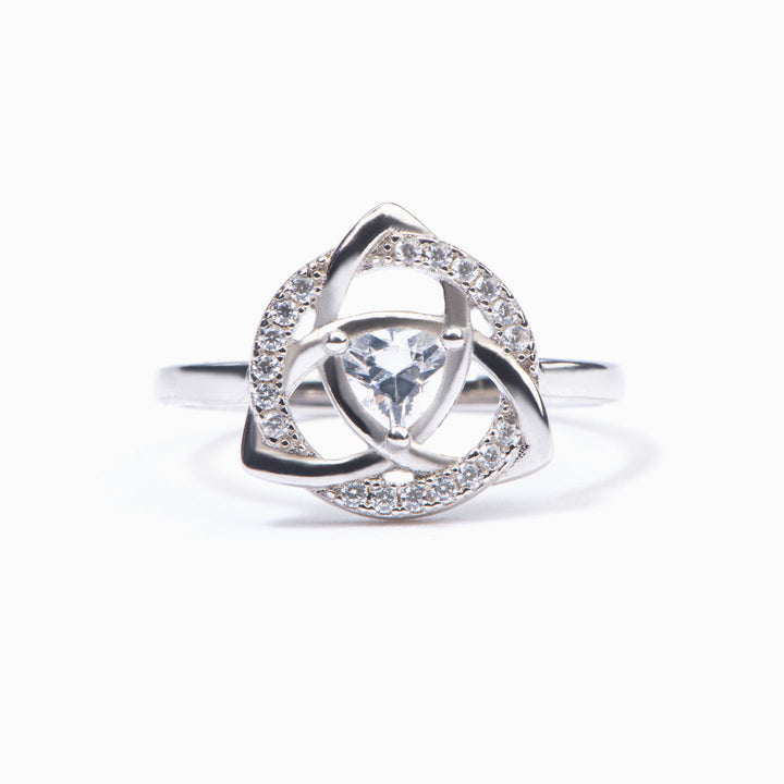 To My Daughter "A knot that can never be undone" Knot Ring