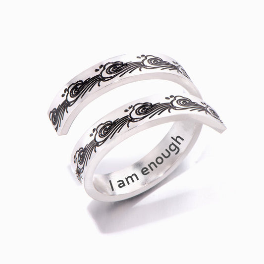 "You are enough, Just as you are!" Ring