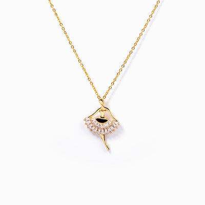 To My Daughter "Dance in the rain" Necklace